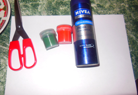 Лёгкий мастер-класс! Рисование на пене.